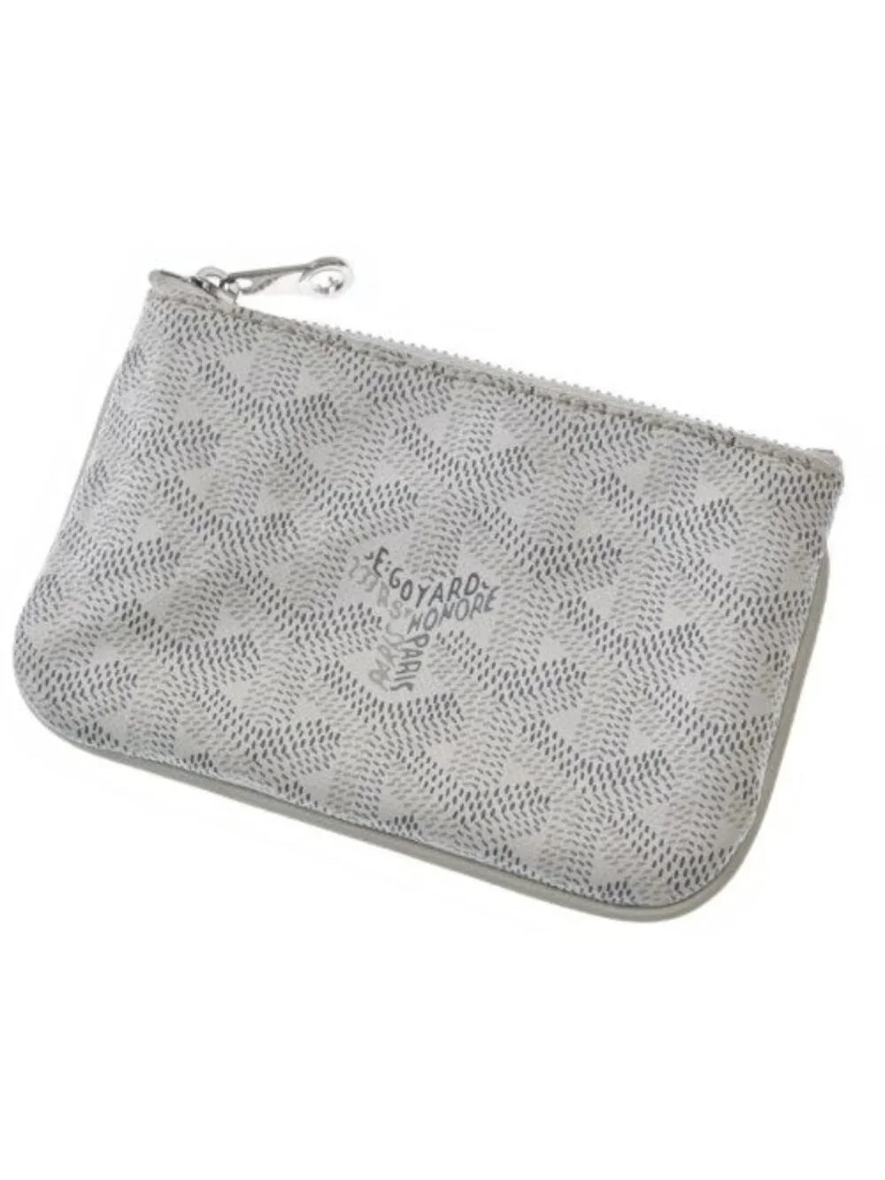 Goyard Pouch White
